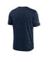 Men's Navy Chicago Bears Sideline Velocity Athletic Stack Performance T-shirt