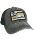 Фото #4 товара Men's Black Iowa Hawkeyes Sun & Bars Dashboard Trucker Snapback Hat