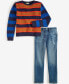 Фото #4 товара Little & Big Boys Colorblocked Sweater, Created for Macy's