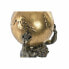 Decorative Figure DKD Home Decor Atlas 15 x 14 x 28 cm Golden Men Light grey