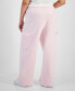 Trendy Plus Size Cargo Sweatpants