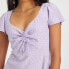 Levi's Women's Skylar Flutter Sleeve Dress Size XS Purple Rose New