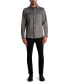 Фото #5 товара Men's Faux Suede Exposed Zippers Shirt Jacket