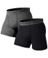 Фото #1 товара Men's SuperFit Breathable Mesh Boxer Brief 2 Pack