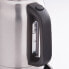 Фото #9 товара Электрический чайник Cloer 4459 1.7 L 2200 W Silver Stainless Steel с регулируемым термостатом и индикатором уровня воды