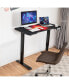 Electric Standing Gaming Desk with Height Adjustable Splice Board Черный, 47 - фото #5