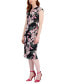 ფოტო #5 პროდუქტის Women's Floral-Print Midi Dress