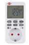 Brennenstuhl 1506320 - Weekly timer - White - Digital - LCD - Buttons - 24h