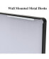 Oversized Wall Mirror with Removable Tray, 72x32 Inches