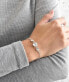 Silver bracelet with Swarovski 33112.1