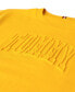 Фото #2 товара Toddler Boys Tonal Tufted-Chenille Logo Graphic T-Shirt