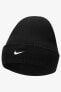 Фото #2 товара U Sportswear Beanie Cuffed Swoosh Cw6324-010 Siyah Unisex Bere