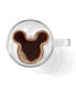Фото #2 товара Mickey 3D Double Wall Coffee Mug - Set of 2