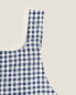 Фото #5 товара Gingham check cotton apron