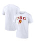 Фото #1 товара Men's White USC Trojans Campus T-shirt