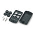 Plastic case Kradex Z132 ABS with battery compartment - 65,5x35x13mm black