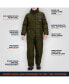 Фото #15 товара Men's Iron-Tuff Insulated Coveralls with Hood -50F Cold Protection