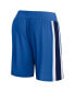 Фото #4 товара Men's Blue Dallas Mavericks Referee Iconic Mesh Shorts