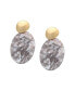 ფოტო #1 პროდუქტის Women's Marble Drop Earrings