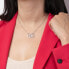 Фото #2 товара stylish steel necklace with zircons Woman Basic LS1913-1 / 1