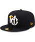 Фото #2 товара Men's Navy Charleston RiverDogs Authentic Collection 59FIFTY Fitted Hat