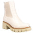 Фото #2 товара Vintage Havana Baltimore Croc Round Toe Chelsea Womens Off White Casual Boots B