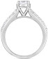 Фото #4 товара Diamond Solitaire Plus Engagement Ring (1 ct. t.w.) in 14k White Gold