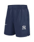 ფოტო #3 პროდუქტის Men's Navy New York Yankees Woven Victory Performance Shorts