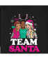 Фото #3 товара Men's Barbie Holiday Crew Fleece T-shirt