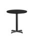 Фото #1 товара 24" Round Laminate Table Top With 22"X22" Table Height Base