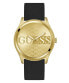 Фото #1 товара Guess Herren Armbanduhr REPUTATION schwarz, gold 44 mm GW0726G2