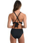La Blanca 281139 Island Goddess High Neck Midkini Bikini Swimsuit Top ,Size 14