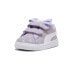 Фото #2 товара Puma Suede Classic Lf ReBow V Slip On Toddler Girls Purple Sneakers Casual Shoe