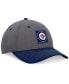 ფოტო #4 პროდუქტის Men's Gray/Red Washington Capitals 2024 Stanley Cup Playoffs Locker Room Adjustable Hat