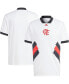 Фото #1 товара Футболка Adidas мужская белая CR Flamengo Football Icon