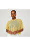 Фото #4 товара Air Baskılı Kısa Kollu Fileli Kısa Kadın Tişört