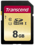 Фото #1 товара Transcend SD Card SDHC 500S 8GB - 8 GB - SDHC - Class 10 - MLC - 95 MB/s - 20 MB/s
