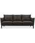 Фото #2 товара CLOSEOUT! Chanute 88" Leather Sofa, Created for Macy's