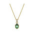 Crystal Pear Cut Stilla Pendant Necklace