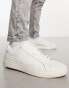 Фото #1 товара PS Paul Smith Rex multi tape back leather trainer in white