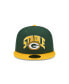 ფოტო #3 პროდუქტის Men's X Staple Green, Gold Green Bay Packers Pigeon 59Fifty Fitted Hat