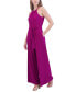 Фото #3 товара Women's Tie-Waist Wide-Leg Jumpsuit