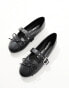 Public Desire Madelyn ballet flat in black