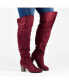 ფოტო #3 პროდუქტის Women's Kaison Wide Calf Boots