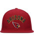 Фото #2 товара Men's Cardinal Arizona Cardinals Stacked Snapback Hat