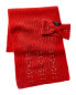 Badgley Mischka Cable-Knit Headband & Scarf Set Women's