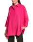 St. John Draped Blouse Women's Pink M