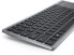 Фото #2 товара Dell KB740 - Full-size (100%) - RF Wireless + Bluetooth - Scissor key switch - AZERTY - Grey - Black