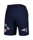 Men's Navy New England Patriots Historic Champs Shorts