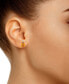 ფოტო #4 პროდუქტის Citrine (1-7/8 ct. t.w.) and Diamond Accent Stud Earrings in 14K Yellow Gold or 14K White Gold